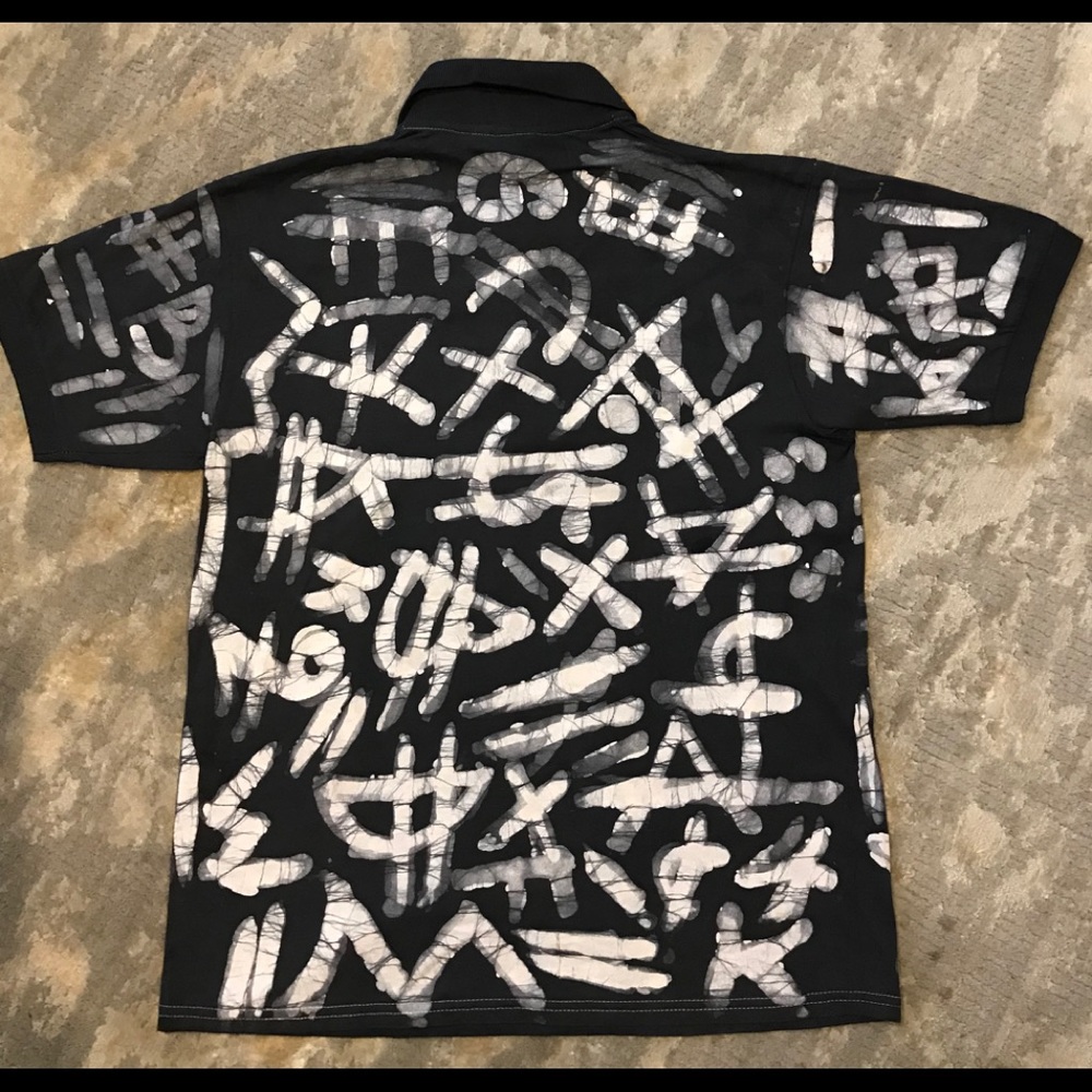 100% Cotton Batik Shirt - Picture 2 of 2